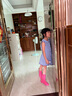 CREATURE HABITS兒童雨鞋防水防滑中筒男童小孩幼兒輕便舒適中筒雨鞋女童雨靴 玫粉色 34 ，33-34，(內長(cháng)22cm) 曬單實(shí)拍圖