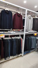 栢羅服裝店展示掛衣架商場女裝男裝雙層落地衣架貨架鐵藝陳列架掛衣服 長280*40*240高組合(帶正掛) 環(huán)保選材 曬單實(shí)拍圖