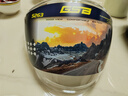 GSBgsb頭盔鏡片 G-263 JET-3型號原廠(chǎng)專(zhuān)用鏡片透明、黑茶、電鍍鏡片 透明鏡片 曬單實(shí)拍圖