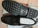 紅蜻蜓男鞋秋冬男士爸爸一腳蹬軟面皮商務(wù)休閑皮鞋男WTA42860 黑色40 曬單實(shí)拍圖