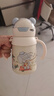 佩奇媽媽嬰幼兒保溫奶瓶保溫杯小月齡兒童吸管杯學(xué)飲杯1-3歲水杯 曬單實(shí)拍圖