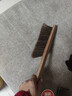 雞翅木掃床刷軟毛家用長(cháng)柄不掉毛防靜電除塵掃床笤帚臥室清潔刷 木柄床刷-直柄-四排毛 曬單實(shí)拍圖