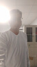 花花公子純棉長(cháng)袖t恤男士春夏雞心V領(lǐng)打底衫桃尖領(lǐng)上衣純色衣寬松汗衫百搭 長(cháng)V白色 XL 【建議120-135斤】 曬單實(shí)拍圖