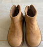 百麗（Belle）復古絨面勃肯鞋女2025冬新商場(chǎng)同款厚底加絨休閑短靴E6F1DDD5預售 棕色-厚絨 38 曬單實(shí)拍圖
