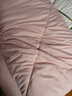 A類(lèi)軟糯雙層紗水洗棉冬被被子被芯超軟四季家用可機洗單雙人被褥 郁金香FL 200*230CM/約8斤 曬單實(shí)拍圖