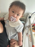 蘇維妮（suavinex）安撫奶嘴0-3-6個(gè)月18個(gè)月以上新生兒嬰兒寶寶防脹氣一體式硅膠 淺紫（新品上市） 6-18個(gè)月  1只裝 曬單實(shí)拍圖