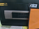 歐奈斯保險柜家用小型指紋密碼藍牙WiFi全鋼防盜保險箱辦公可入墻 25cm高 黑色（雙層） 密碼款（鑰匙/密碼/遠程授權解鎖） 曬單實(shí)拍圖