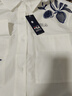 FILA 斐樂官方女子運動上衣夏時尚休閑刺繡寬松短袖襯衫 曬單實拍圖