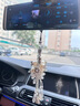 雅妮娜汽車掛件抖音同款網(wǎng)紅女神款天鵝車內(nèi)裝飾品擺件掛飾個性創(chuàng)意高檔 【白色珍珠天鵝掛飾1個 曬單實拍圖