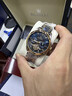 勞力士王子瑞士新款手表陀飛輪機械表鏤空夜光防水名牌進(jìn)口時(shí)尚商務(wù)專(zhuān)用男表 R3238-間金藍面鋼帶款 42mm 曬單實(shí)拍圖
