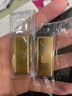 中國黃金 Au9999黃金薄片投資金條100g 曬單實(shí)拍圖
