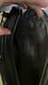 暇步士（Hush Puppies）單肩包男包橫款牛皮大容量休閑潮流男士挎包郵差包生日禮物 曬單實(shí)拍圖