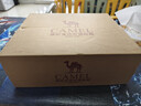 駱駝（CAMEL）加絨男鞋高幫休閑父親秋冬保暖棉鞋 K14C36L3635 中灰/黑 43 曬單實(shí)拍圖
