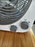 美的（Midea）電風(fēng)扇 家用臺式桌面小風(fēng)扇鴻運扇宿舍臥室節(jié)能電扇臺扇轉(zhuǎn)頁扇輕音低噪五葉風(fēng)扇 KYT25-22MW 曬單實拍圖