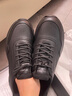 天美意男鞋送老公商場(chǎng)同款休閑復古百搭男休閑運動(dòng)鞋新款 黑色 41 曬單實(shí)拍圖