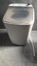 志高（CHIGO）脫水機(jī)甩干機(jī)小型迷你家用甩干桶出租房宿舍大容量單杠脫水桶烘干一體 8.6KG 力薦【不銹鋼桶加厚款】 曬單實(shí)拍圖
