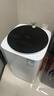 美的（Midea）洗衣機全自動(dòng) 3公斤嬰兒小型迷你波輪母嬰兒童內衣褲襪洗衣機健康除螨洗 以舊換新 家電國家補貼 MB30VH36E【加熱款】 曬單實(shí)拍圖
