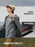 蕉下（beneunder）長(cháng)袖T恤男士衛衣氣絨服保暖打底衫圓領(lǐng)寬松舒適CL010沁柔白L 曬單實(shí)拍圖
