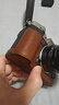 攝侶富士xt5保護套xs20xt50相機套xe5xm5皮套XT30二代x100vi底座包XT4xt20保護殼xs10xh2sxe4真皮配件 XT5咖啡色真皮保護套 曬單實(shí)拍圖