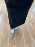 無(wú)印良品（MUJI） 女式橫豎彈力起毛寬擺裙長(cháng)半身裙裙子25年秋季 BE1XXC5A 黑色 M (160/66A) 曬單實(shí)拍圖