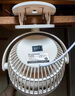 艾美特（AIRMATE）USB小風(fēng)扇/桌面風(fēng)扇/小電扇/充電廚房辦公宿舍床頭多功能壁掛式夾扇 插電款-杏梨白 曬單實(shí)拍圖