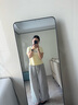 全品屋全身鏡穿衣鏡落地鏡掛門(mén)服裝店試衣壁掛鏡一體簡(jiǎn)約北歐風(fēng)151*41 曬單實(shí)拍圖