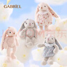 伽百利（Gabriel）毛絨玩偶可愛(ài)花耳兔娃娃玩具節日禮物生日禮物送女生教師節禮物 W1813D小甜心 裸色 30cm 曬單實(shí)拍圖