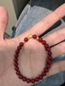 ALLOVE貔貅寶寶手鏈女士款馬年本命年朱砂手串佩戴生日禮物送女友老婆 曬單實(shí)拍圖
