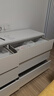 宜家（IKEA）MALM馬爾姆臥室家用斗柜收納柜床邊柜抽屜柜簡約雜物柜 六屜柜橫向白色+盒6件套*2 其他 曬單實(shí)拍圖