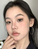 DAISY DREAM玫瑰的故事劉亦菲同款耳環(huán)女2025年新款歐美大圓圈耳圈氣質(zhì)耳飾品 【3CM】素圈耳環(huán) 曬單實(shí)拍圖