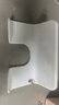 洋臣浴室免打孔粘貼式吹風(fēng)機架衛生加置物架無(wú)痕電吹風(fēng)架子 白色1個(gè)裝 15.5cm 曬單實(shí)拍圖