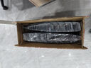 得力(deli) 10只裝3寸加厚型歐式快勞夾打孔文件夾A4帶孔檔案夾活頁(yè)夾底稿夾黑色 PE701-J10 曬單實(shí)拍圖