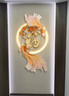 新款錦鯉led燈輕奢入戶(hù)玄關(guān)裝飾畫(huà)大氣走廊掛壁畫(huà)簡(jiǎn)約現代高級感 A款 60*120（推薦）70-90墻寬） 聲控-默認插電，充電寶聯(lián)系客服 曬單實(shí)拍圖