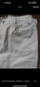 優(yōu)衣庫童裝男童女童寬松直筒長(cháng)褲拉鏈款休閑寬腿褲子25新款481431 01 乳白色 150 曬單實(shí)拍圖