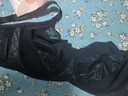 怡倩內衣女大胸顯小聚攏收副乳文胸 沐夏芭蕾 超薄款大碼胸罩全罩杯 黑珍珠密語(yǔ) 【經(jīng)典版】 90D 曬單實(shí)拍圖
