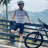 李寧（LI-NING）騎行褲男短褲騎行服2025夏季新款自行公路山地車(chē)抗菌加厚減震坐墊 曬單實(shí)拍圖