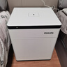 飛利浦（PHILIPS）保險柜家用床頭柜式無(wú)線(xiàn)充電智能報警指紋密碼雙系統辦公保管箱保險箱SBX301白 曬單實(shí)拍圖