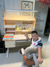 龍承匠人兒童學(xué)習桌椅套裝實(shí)木可升降寫(xiě)字桌子高中小學(xué)生6-18歲書(shū)桌課桌椅 1.2米實(shí)木+光譜大路燈+追背椅咖 贈學(xué)習大禮包 曬單實(shí)拍圖