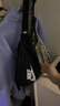 耐克（NIKE）男女腰包 單肩包斜挎包胸包休閑包DB0490-010 黑 曬單實(shí)拍圖