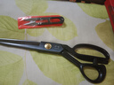 貝倫斯專(zhuān)業(yè)裁縫剪刀錳鋼煅造衣服裝剪專(zhuān)用縫紉工具裁布家用皮革剪大剪子 曬單實(shí)拍圖