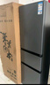 美菱離子凈210升三門(mén)三開(kāi)門(mén)多門(mén)家用小型冰箱中門(mén)軟冷凍小戶(hù)型租房節能?chē)已a貼電冰箱 BCD-210L3CR2X 曬單實(shí)拍圖