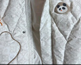 巴拉巴拉嬰兒羽絨服男童冬季女童短款外套花朵造型甜美萌208424107233 曬單實拍圖