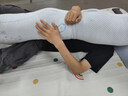 鈺幸抱枕夾腿長(cháng)條抱枕睡覺(jué)專(zhuān)用床上靠枕神器成人孕婦枕長(cháng)款腿枕可拆洗 人體工學(xué)舒睡抱枕-呵護腰腿 含枕芯 加大款110cm(土5cm)可水洗 曬單實(shí)拍圖