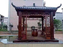 四角六角涼亭定制戶(hù)外實(shí)木長(cháng)廊別墅庭院防腐木葡萄架中式仿古亭子 六角木瓦涼亭 曬單實(shí)拍圖