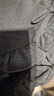 UR2026春季新款女裝氣質(zhì)格雷系蝴蝶結系帶花邊短褲UYL650045 深灰花灰 XL 曬單實(shí)拍圖