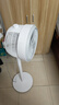 美的（Midea）【暴風(fēng)循環(huán)】空氣循環(huán)扇大風(fēng)量搖頭電風(fēng)扇家用臺(tái)式落地扇輕音臥室節(jié)能小風(fēng)扇柔風(fēng)輕羽扇 FGA24TQ 曬單實(shí)拍圖