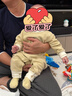 babylove嬰兒連體衣秋冬季加厚保暖衣服男女寶寶居家打底睡衣哈衣爬爬服 曬單實(shí)拍圖