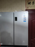 海爾（Haier）冰箱四開(kāi)門(mén)多門(mén)雙變頻風(fēng)冷無(wú)霜凈味保鮮節能省電雙開(kāi)門(mén)一級能效家用大容量十字對開(kāi)門(mén)電冰箱 【水晶銀477升 母嬰三檔變溫 黑金凈化】 曬單實(shí)拍圖