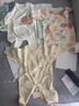 十月結晶嬰兒衣服連體衣秋冬款純棉新生兒男女寶寶哈衣爬服四季款 貝貝南瓜 【A類(lèi)品質(zhì) 透氣親膚】 52cm 【建議0-1個(gè)月寶寶】 曬單實(shí)拍圖