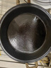 章丘鐵鍋正品旗艦雙耳鑄鐵龜紋老式平底鍋無(wú)涂層生鐵純手工鍛打烙餅煎鍋盤(pán) 雙耳鑄鐵平底煎鍋【無(wú)蓋】 30cm 曬單實(shí)拍圖